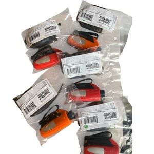 ADVENTURES w/ PURPOSE 2-in-1 Emergency Escape Tool (Set of 5) Red & Orange NWT